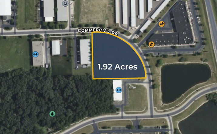 Pictures of Land property located at 132 Commercial Dr, Yorkville, IL 60560 for sales - image #1