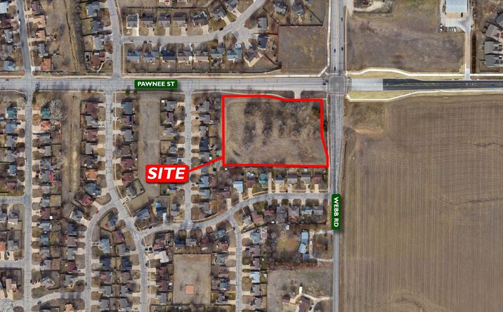 Pictures of Land property located at SWC Pawnee & Webb, Wichita, KS 67210 for sales - image #1