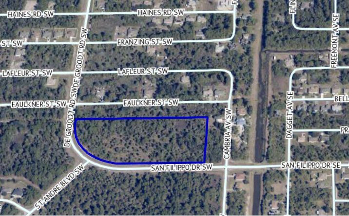 Pictures of Land property located at San Filippo & Degroodt, Palm Bay, FL 32908 for sales - image #1