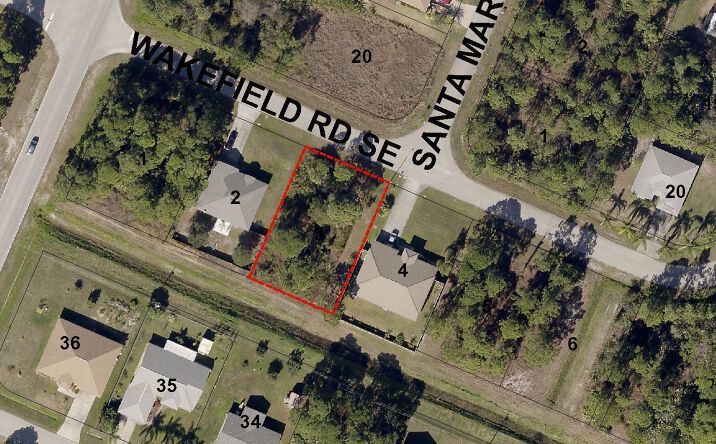 image of property at 1412 WAKEFIELD RD SE Palm Bay FL 32909-6417
