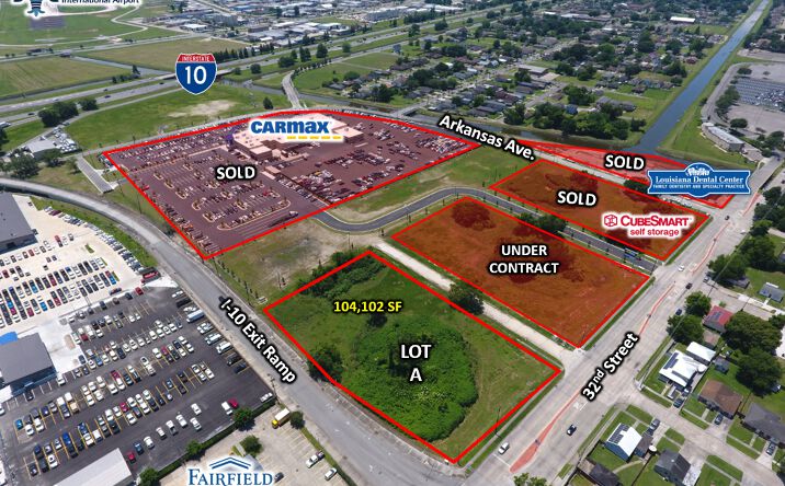 Pictures of Land property located at 32nd St. & I-10 Interchange, Kenner, LA 70065 for sales - image #1