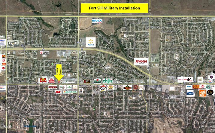 Pictures of Land property located at 7109 NW Cache Rd, Lawton, OK 73505 for sales - image #1