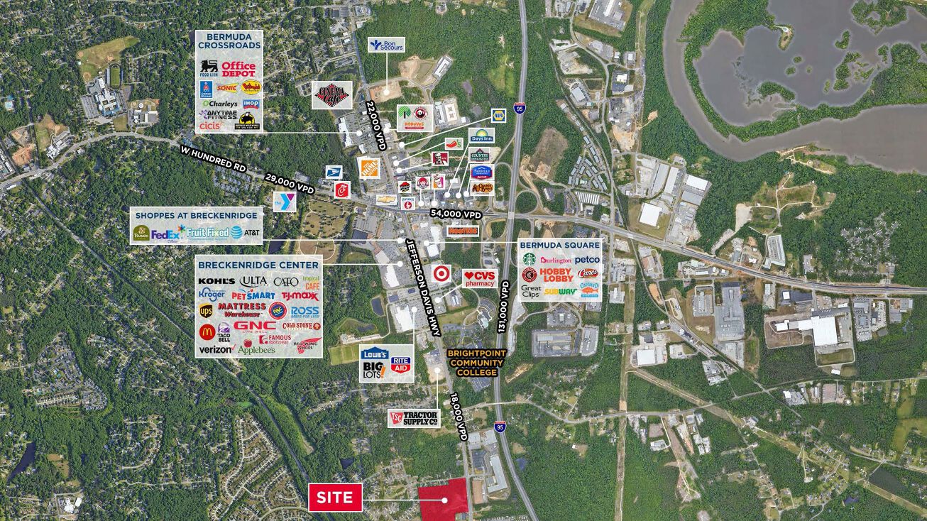 Jeff Davis Hwy& Forest Lake Rd, Chester, VA 23831 | Crexi.com