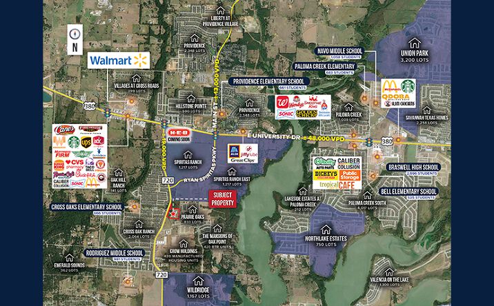 Pictures of Land property located at 3655 Farm to Market Rd 720, Little Elm, TX 75068 for sales - image #1