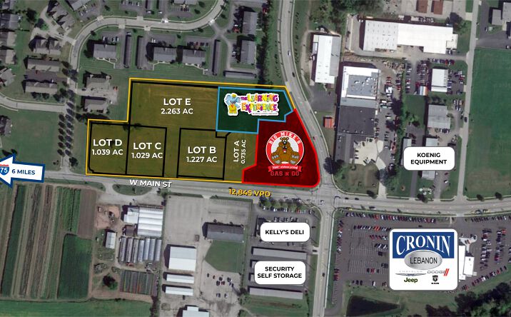 Pictures of Land property located at 1016 W Main St, Lebanon, OH 45036 for sales - image #1