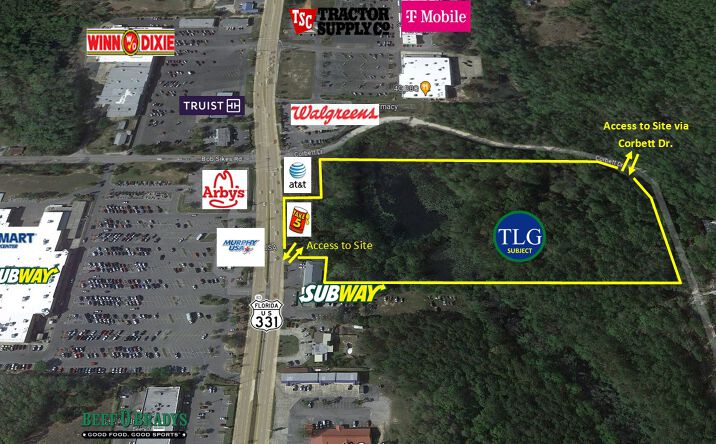 Pictures of Land property located at 1187 US HWY 331 S, Defuniak Springs, FL 32435 for sales - image #1