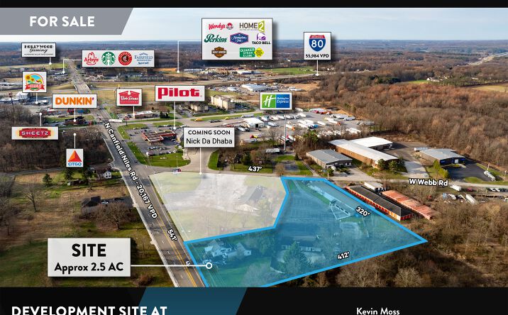 Pictures of Hospitality, Land, Mixed Use, Retail, Self Storage property located at 1250 N Canfield Niles Rd, Mineral Ridge, OH 44440 for sales - image #1