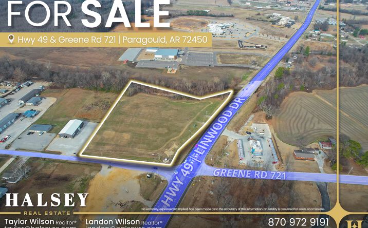 Pictures of Land property located at Greene Rd 721, Paragould, AR 72450 for sales - image #1