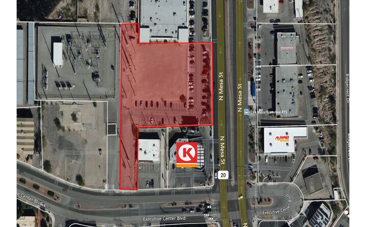 Pictures of Land property located at 4301 N Mesa St, El Paso, TX 79902 for sales - image #1