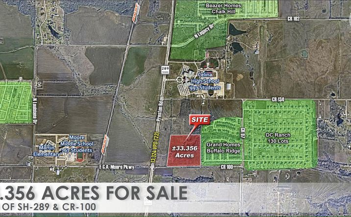 Pictures of Land property located at 10598 Co Rd 100, Celina, TX 75009 for sales - image #1