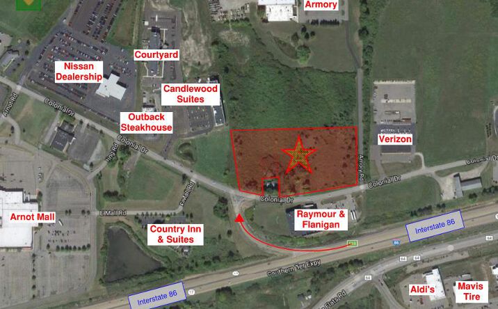 Pictures of Land property located at 000 Colonial Dr., Big Flats, NY 14845 for sales - image #1