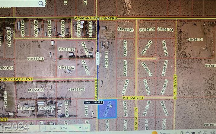 Pictures of Land property located at 1719 N Vassar Road Amargosa Valley, Amargosa Valley, NV 89020 for sales - image #1