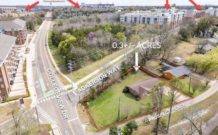 Pictures of Land property located at 0.30 ac Prospect Pl & College View Dr, Starkville, MS 39759 for sales - image #1