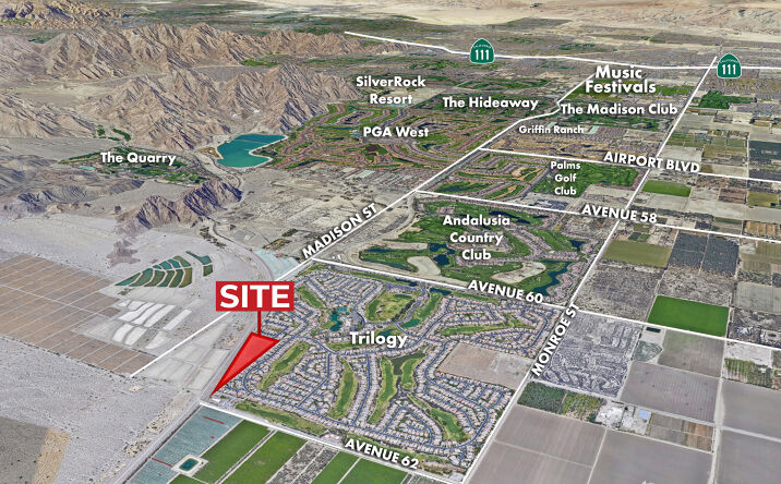 Pictures of Land property located at N Ave 62 & Madison St, La Quinta, CA 92253 for sales - image #1
