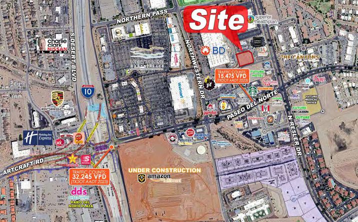 Pictures of Land property located at 1771 Cimarron Rialto, El Paso, TX 79912 for sales - image #1