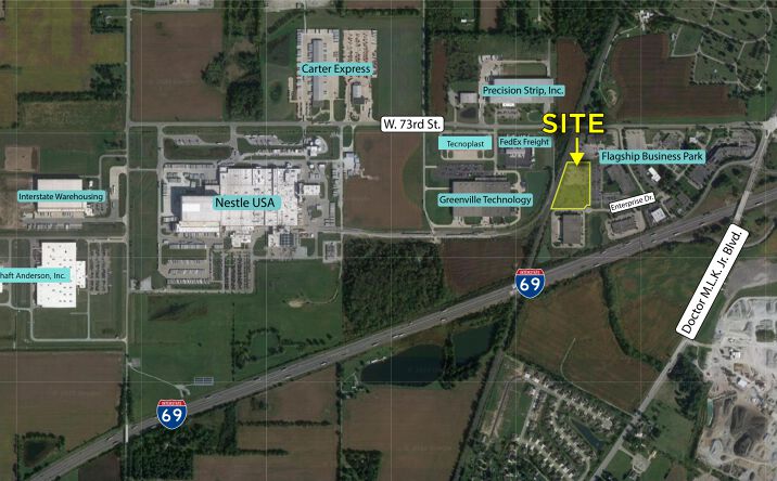 Pictures of Land property located at Lot 6, Enterprise Drive, Anderson, IN 46013 for sales - image #1