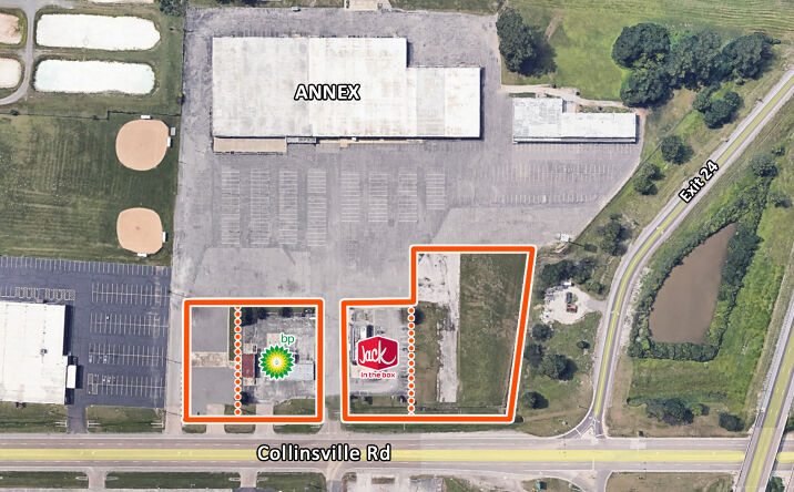 Pictures of Land property located at 9500 Collinsville Rd, Collinsville, IL 62234 for sales - image #1