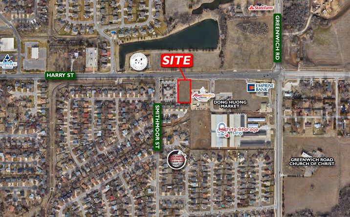 Pictures of Land property located at W of SWC Harry & Greenwich, Wichita, KS 67207 for sales - image #1