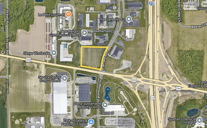 Pictures of Land property located at Briarfield Blvd. & 20A, Maumee, OH 43537 for sales - image #1