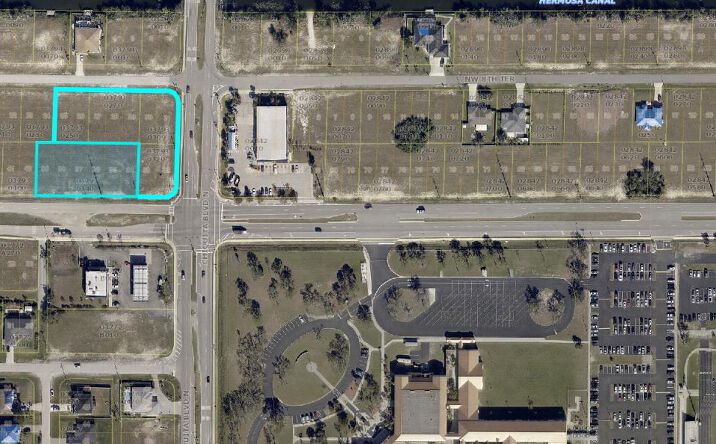 Pictures of Land property located at 1601 Tropicana Parkway W, Cape Coral, FL 33993 for sales - image #1