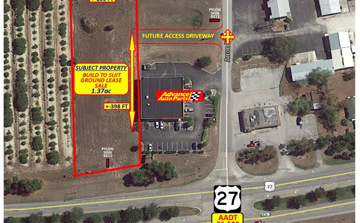 Pictures of Land property located at 790 US HWY 27, Lake Placid, FL 33852 for sales - image #1
