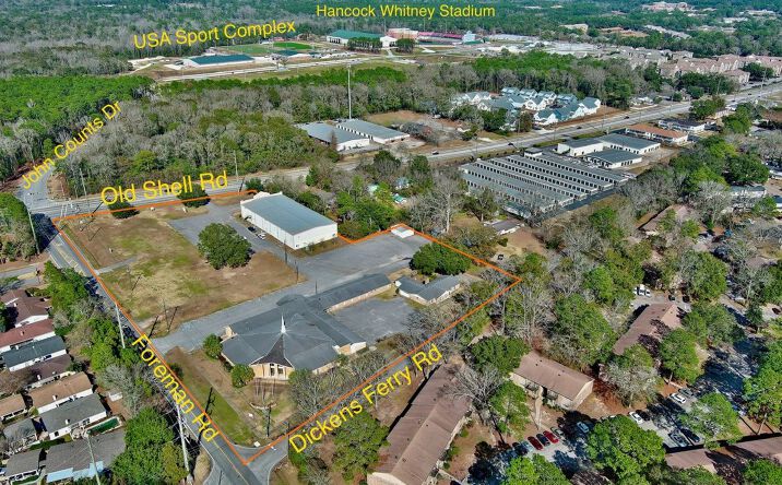 Pictures of Hospitality, Land, Mixed Use, Multifamily, Retail property located at 6819 Old Shell Rd, Mobile, AL 36608 for sales - image #1