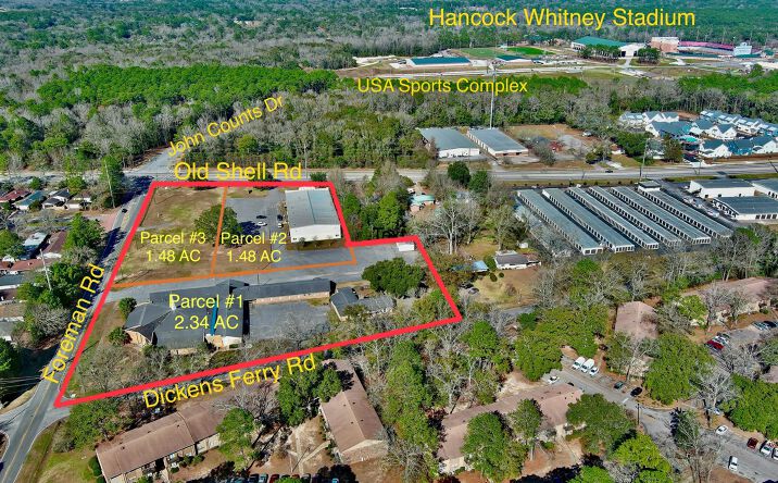 Pictures of Hospitality, Land, Mixed Use, Multifamily, Retail property located at 6819 Old Shell Rd, Mobile, AL 36608 for sales - image #1