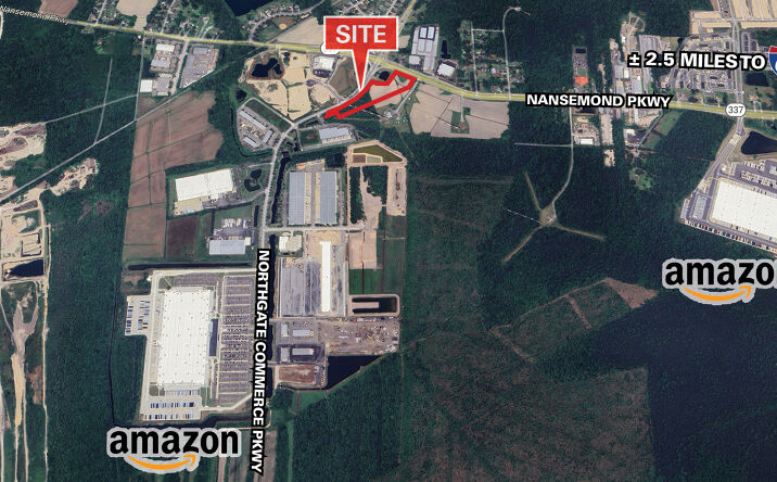 Pictures of Land property located at 1945 Northgate Commerce Pkwy, Suffolk, VA 23435 for sales - image #1