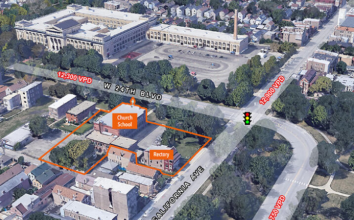 Pictures of Land property located at 2422 S California Ave & 2825 W 24th Blvd, Chicago, IL 60608 for sales - image #1