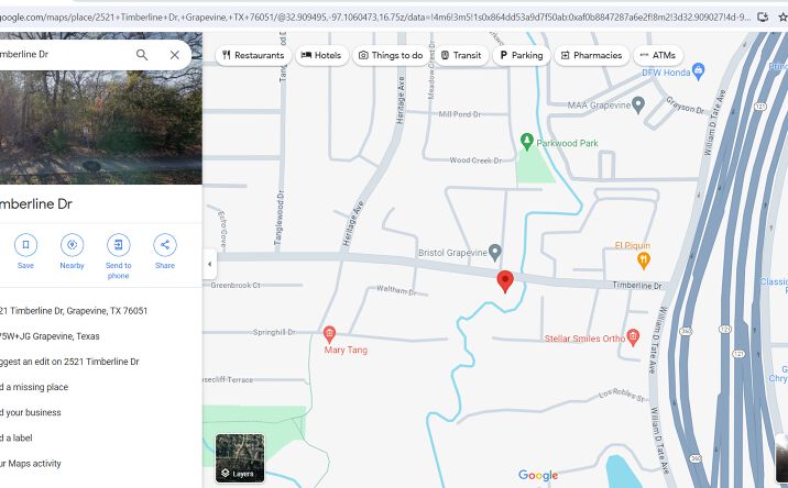 Pictures of Land property located at 2521 Timberline Dr, Grapevine, TX 76051 for sales - image #1