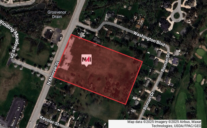 Pictures of Land property located at 1776 & 1818 North Monroe St, Monroe, MI 48162 for sales - image #1