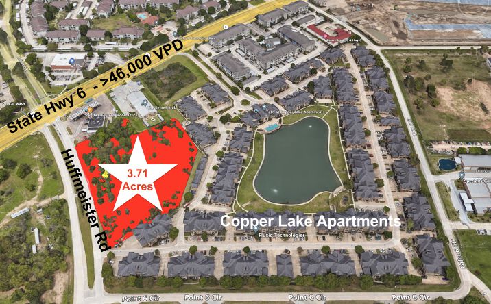 Pictures of Land property located at 8980 Huffmeister Rd, Houston, TX 77095 for sales - image #1