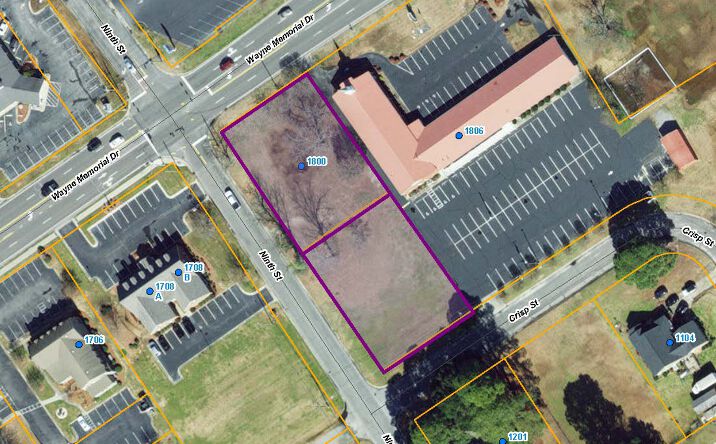 Pictures of Land property located at 1800 Wayne Memorial Dr, Goldsboro, NC 27534 for sales - image #1