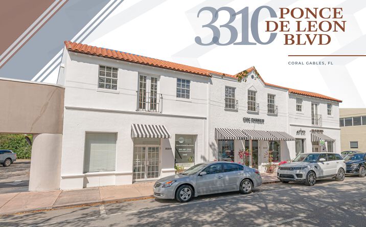 Pictures of Mixed Use, Office, Retail property located at 3306 Ponce de Leon, Coral Gables, FL 33134 for sales - image #1