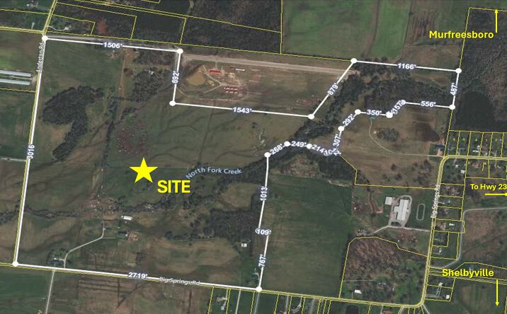 Pictures of Land property located at 390 Big Springs Rd, Bell Buckle, TN 37020 for sales - image #1