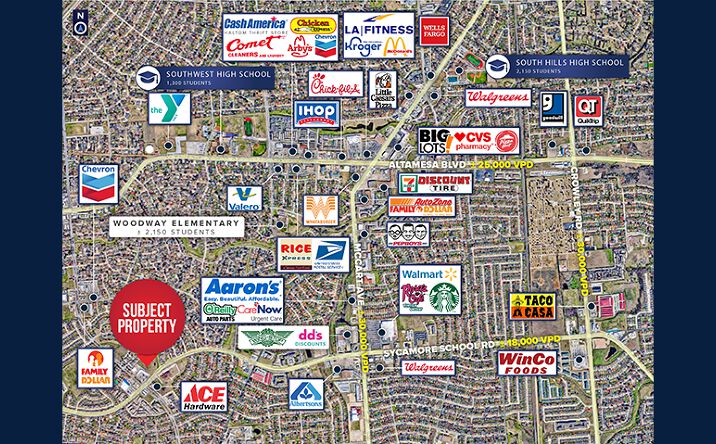 Pictures of Land property located at 4520 Sycamore School Rd, Fort Worth, TX 76133 for sales - image #1