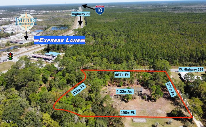 Pictures of Land property located at 000 W. Highway 388, Panama City Beach, FL 32413 for sales - image #1