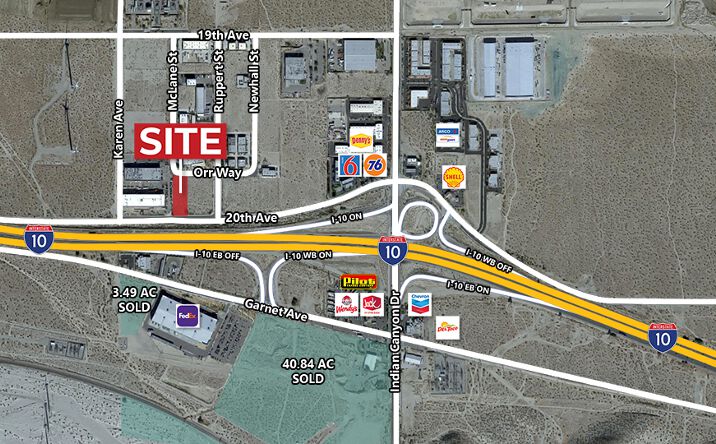Pictures of Land property located at 20th Ave, Palm Springs, CA 92262 for sales - image #1