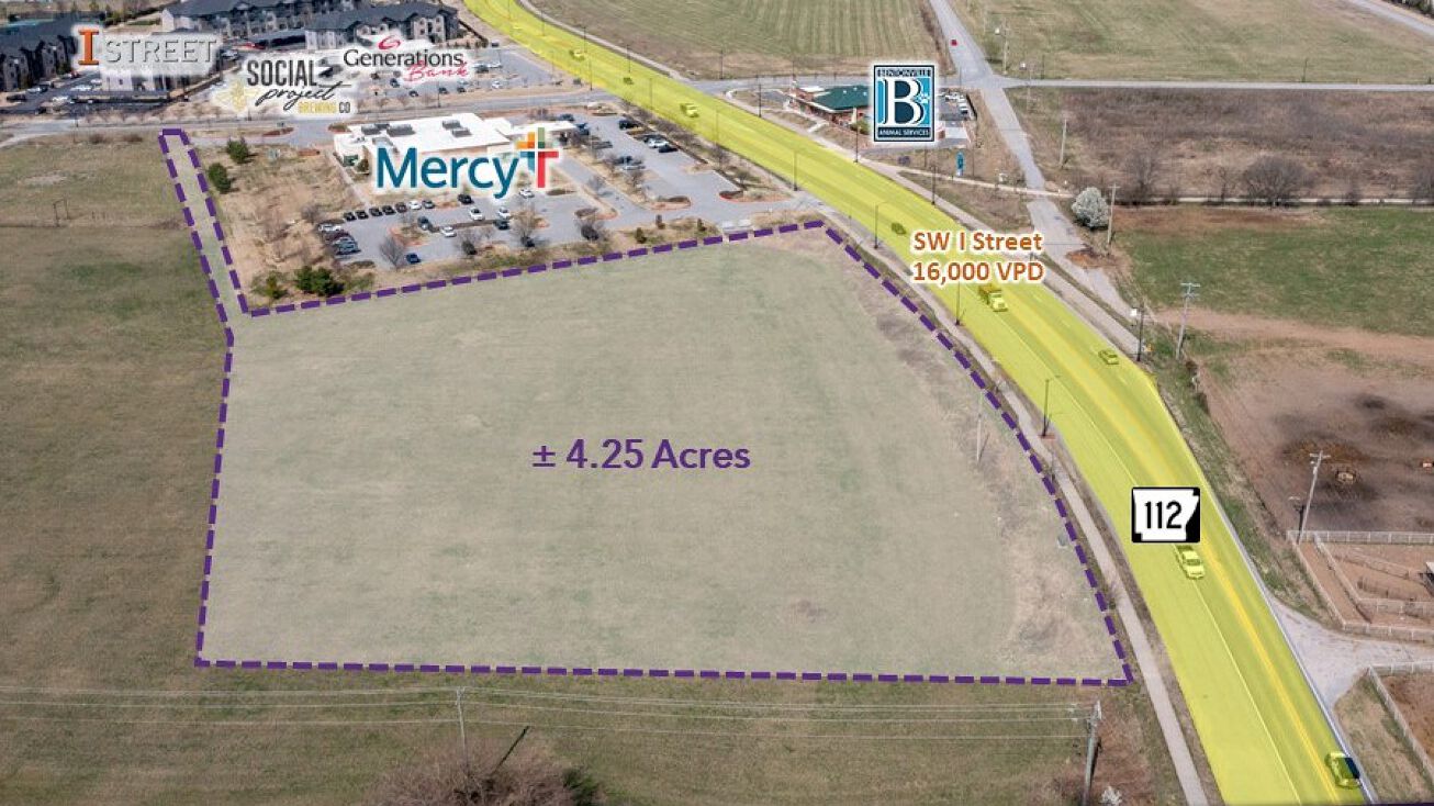 Pictures of Land property located at SW I St, Bentonville, AR 72712 for sales - image #1