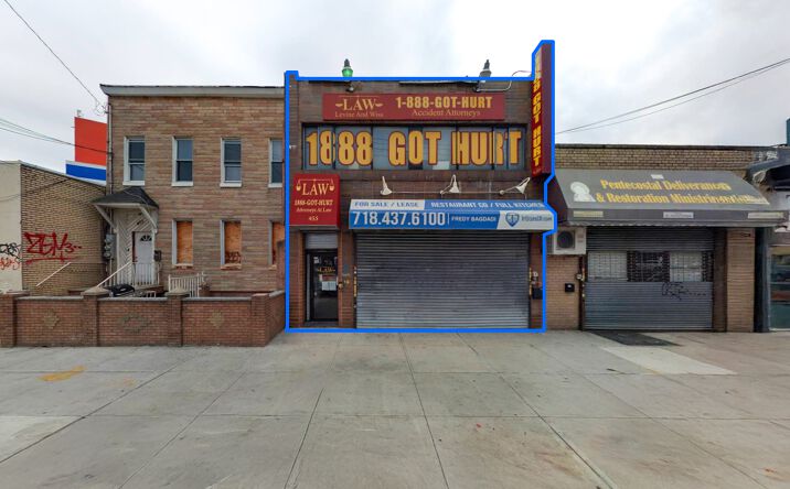 Pictures of Retail, Mixed Use, Special Purpose property located at 455 Utica Ave, Brooklyn, NY 11203 for sales - image #1
