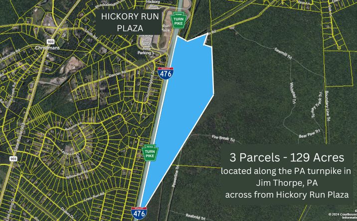 Pictures of Land property located at 232 Stony Mountain Rd, Jim Thorpe, PA 18229 for sales - image #1