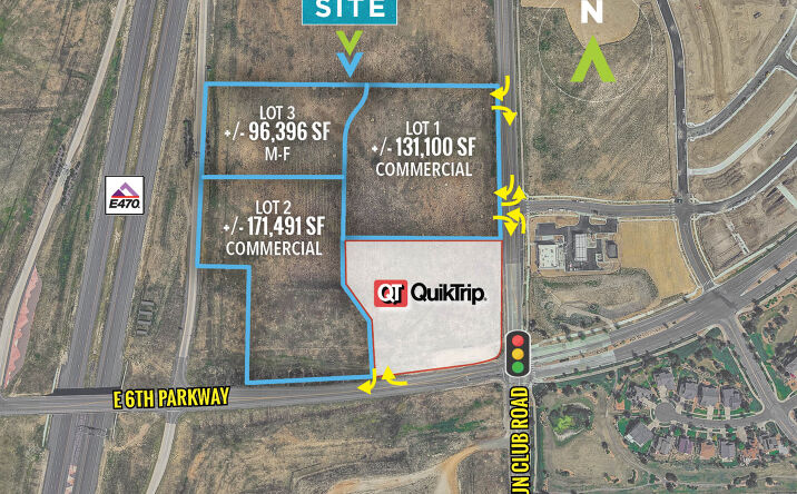Pictures of Land property located at NWC E 6th Parkway & Gun Club Road, Aurora, CO 80018 for sales - image #1