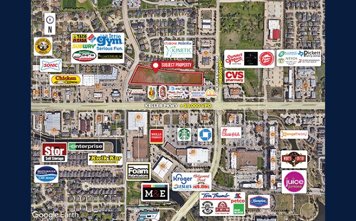 Pictures of Land property located at 971 Keller Pkwy, Keller, TX 76248 for sales - image #1