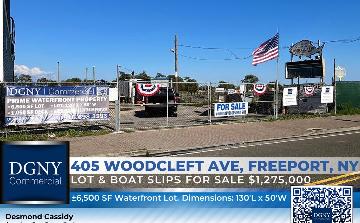 Pictures of Land property located at 405 Woodcleft Ave, Freeport, NY 11520 for sales - image #1