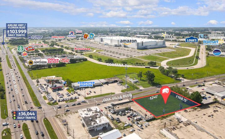 Pictures of Land property located at 620, 640, 660 Oak Villa Blvd, Baton Rouge, LA 70815 for sales - image #1