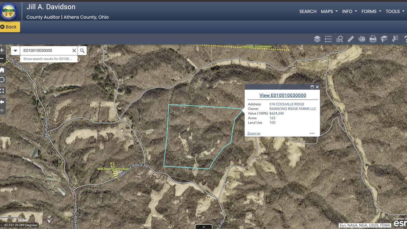 14300 N Coolville Ridge Road, Athens, OH 45701