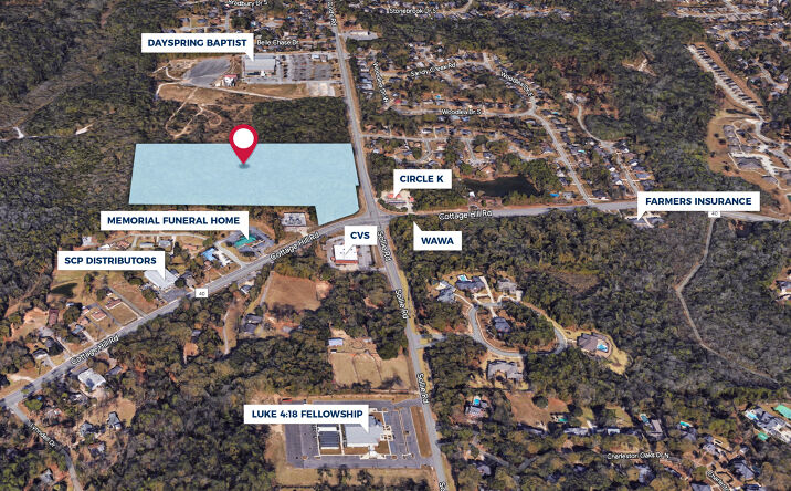 Pictures of Land property located at 7140 Cottage Hill Rd, Mobile, AL 36695 for sales - image #1