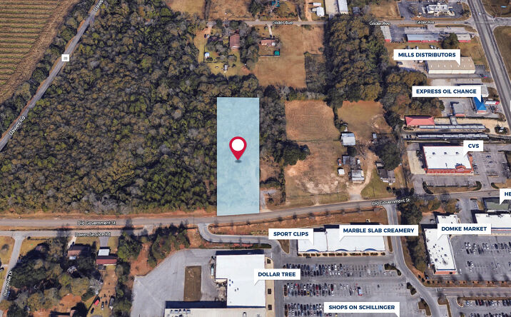 Pictures of Land property located at 7930 Old Government Street Rd, Mobile, AL 36695 for sales - image #1