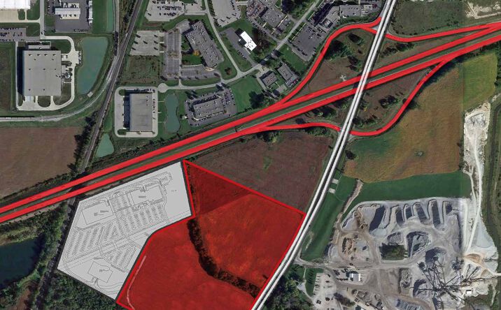 Pictures of Land property located at SWQ EXIT 222 I-69 & SR 9, Anderson, IN 46013 for sales - image #1