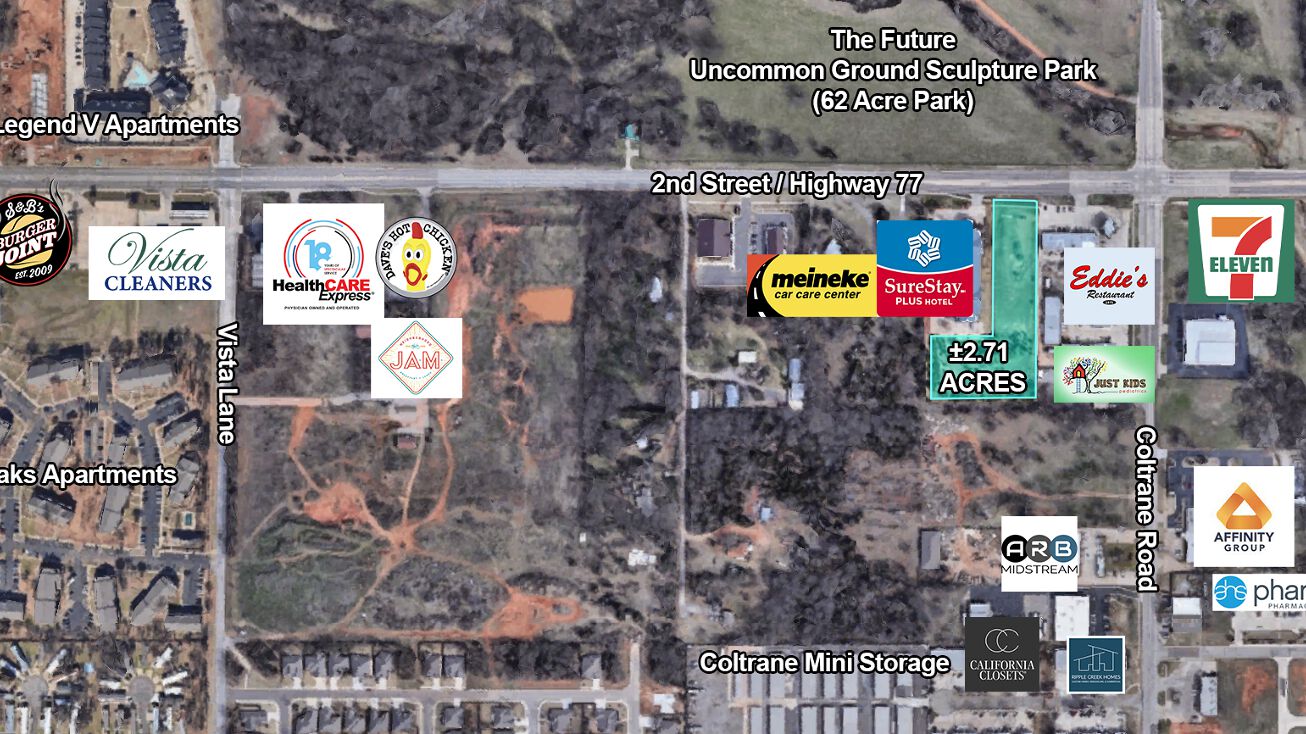 2nd Street and Coltrane Road, Edmond, OK 73034